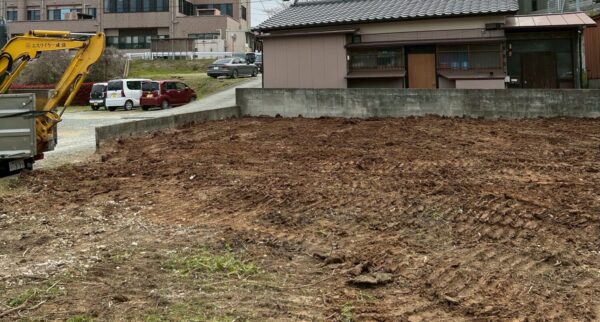 火災家屋解体　施工後